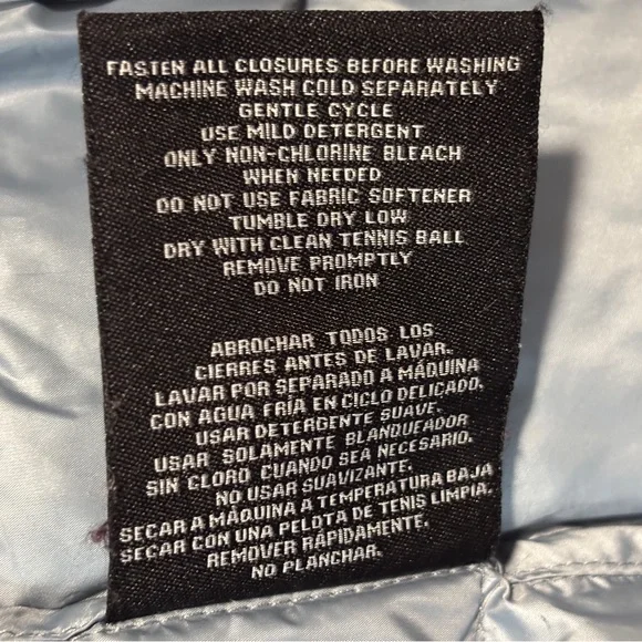 32 degrees Quilted Jacket Med zip up blue-gray No hood LIKE NEW - Picture 8 of 13